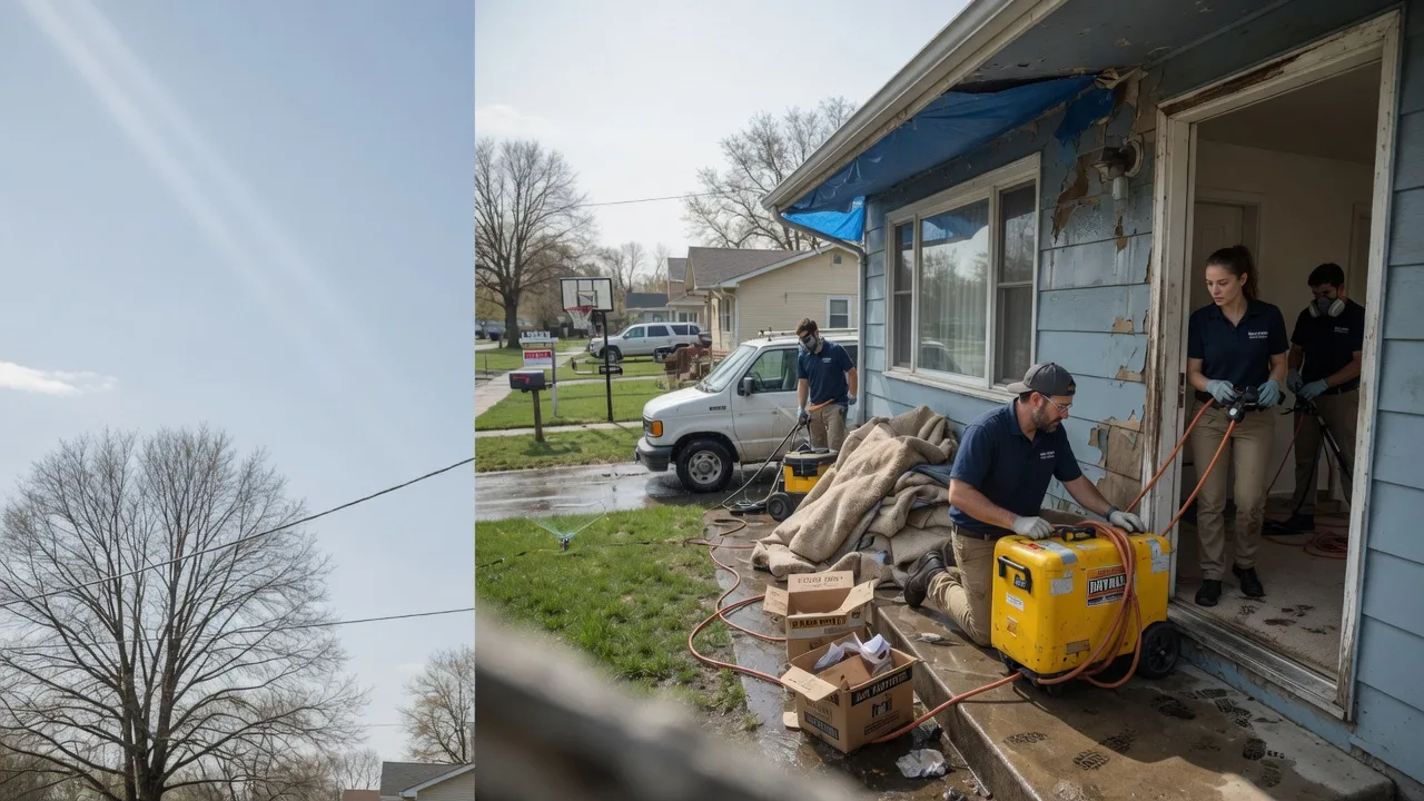 Basement Flood Cleanup in Delavan, WI near me